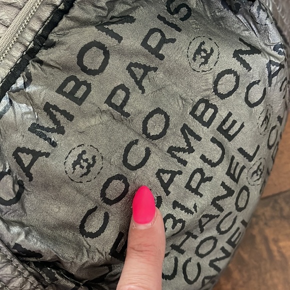 Chanel Rue Cambon 32 Silver Hobo Shoulder Bag         Chanel bag 🔥🔥🔥 - Picture 6 of 12